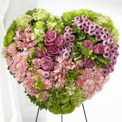 Heartwarming Standing Heart – FORGET ME NOT FLOWERS & GIFTS, Walnut Creek CA