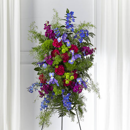 Heavenly Skies Standing Spray – FORGET ME NOT FLOWERS & GIFTS, Walnut Creek CA