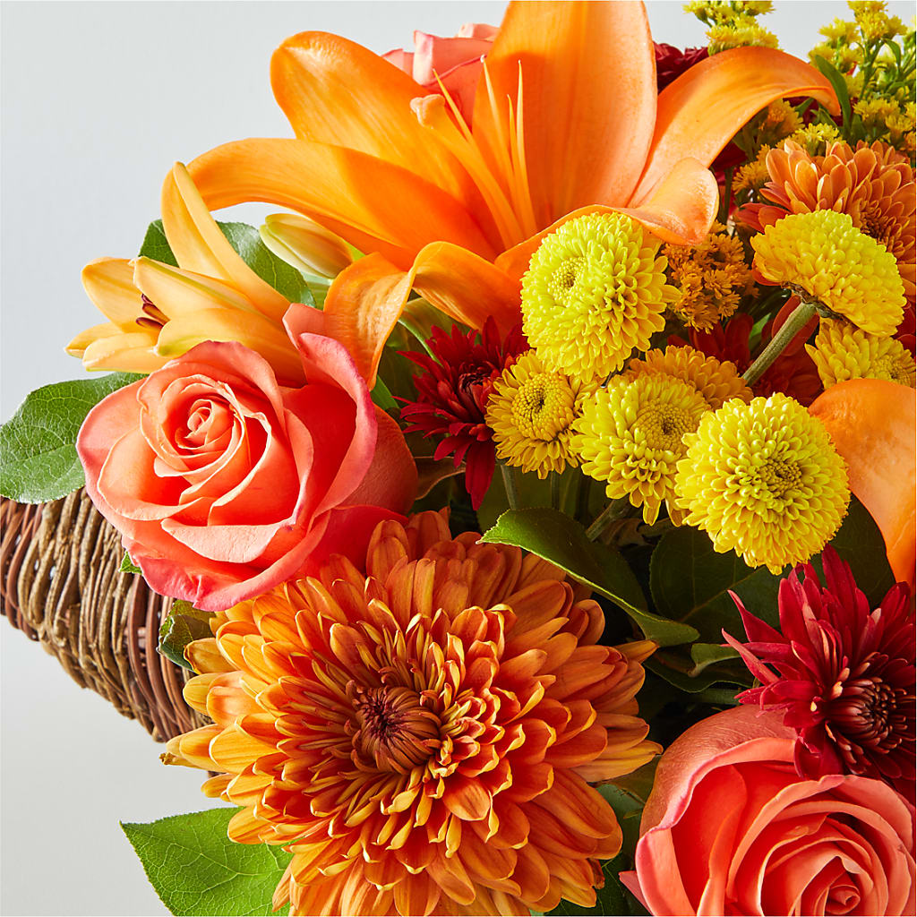 Bouquet of Blessings Cornucopia – FORGET ME NOT FLOWERS & GIFTS, Walnut Creek CA