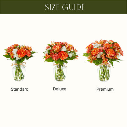 Apricot Glow Bouquet – FORGET ME NOT FLOWERS & GIFTS, Walnut Creek CA