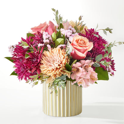 Berry Cobbler Bouquet with Ivory Vase – FORGET ME NOT FLOWERS & GIFTS, Walnut Creek CA