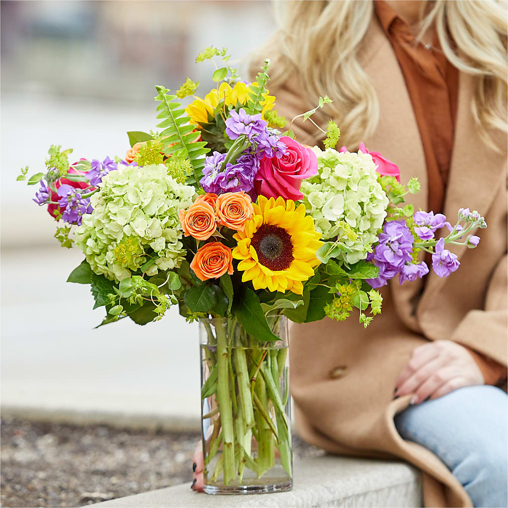 Vibrant Greetings Bouquet – FORGET ME NOT FLOWERS & GIFTS, Walnut Creek CA