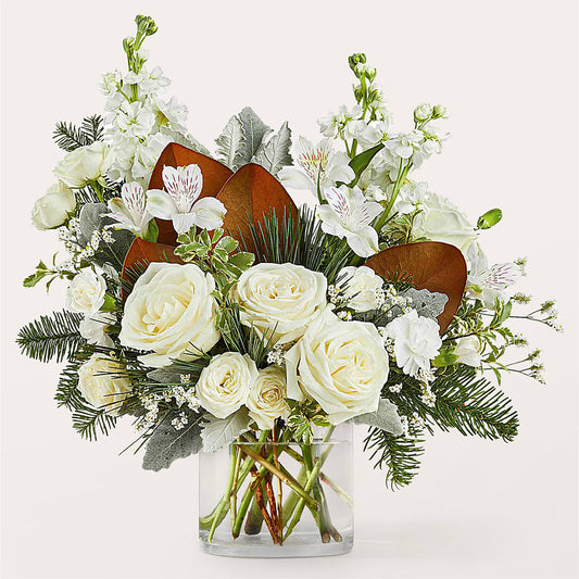 Fresh Snowfall Bouquet – FORGET ME NOT FLOWERS & GIFTS, Walnut Creek CA