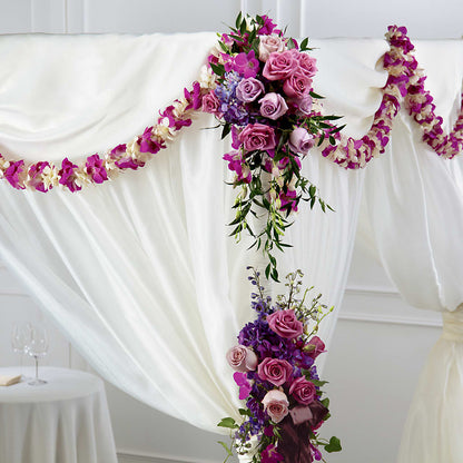 Color & Light Chuppah Decor – FORGET ME NOT FLOWERS & GIFTS, Walnut Creek CA