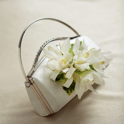 White Purse Decor – FORGET ME NOT FLOWERS & GIFTS, Walnut Creek CA