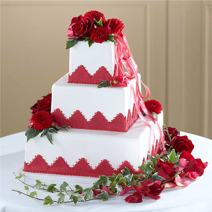 Forever Happiness Cake Decor – FORGET ME NOT FLOWERS & GIFTS, Walnut Creek CA